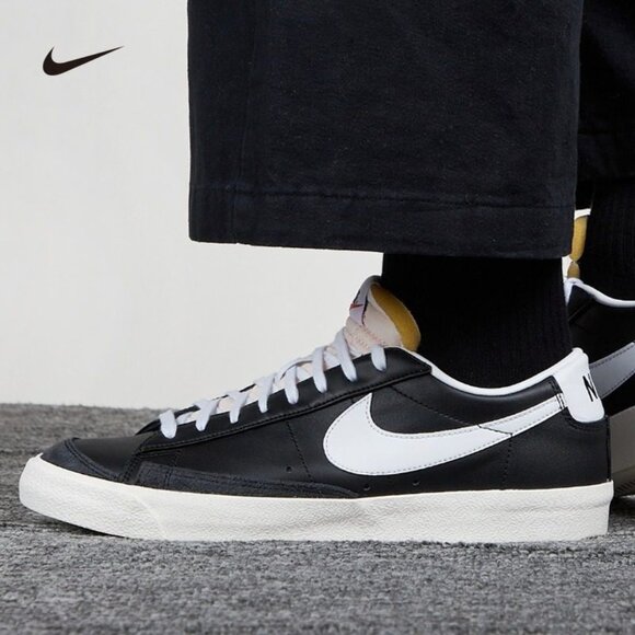 Nike Blazer Low 77 VNTG Black/Sail/White LTR DA6364-001 Retro Classic Trainer - Picture 10 of 10